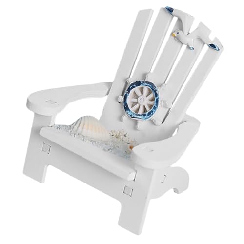 HEALSOPTHY Miniatursandstuhl Deko Mediterraner Stil Realistisches Strandmöbel für Miniaturlandschaften für Puppenhäuser und DIY Deko Leicht und Platzsparend HEALSOPTHY Miniatursandstuhl Deko Mediterraner Stil Realistisches Strandmöbel für Miniaturlandschaften für Puppenhäuser und DIY Deko Leicht und Platzsparend von HEALSOPTHY