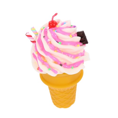 HEALSOPTHY Modell Einer Eistüte lustiges Eiscreme Modell Schaufensterdekoration Eiscreme Kreatives gefälscht Spaß Strudel künstliche Eiscreme-Requisite künstliches PVC HEALSOPTHY Modell Einer Eistüte lustiges Eiscreme Modell Schaufensterdekoration Eiscreme Kreatives gefälscht Spaß Strudel künstliche Eiscreme-Requisite künstliches PVC von HEALSOPTHY
