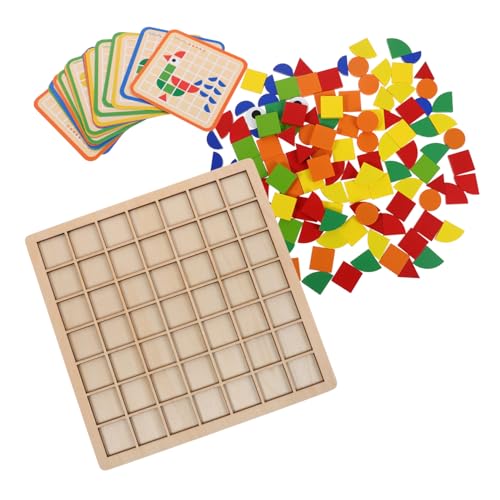 HEALSOPTHY Montessori Geometrisches Puzzle aus Natürlichem Holz Teiliges Tangram für Vorschulkinder Fördert Formenerkennung Logisches und Feinmotorik bei Lernaktivitäten HEALSOPTHY Montessori Geometrisches Puzzle aus Natürlichem Holz Teiliges Tangram für Vorschulkinder Fördert Formenerkennung Logisches und Feinmotorik bei Lernaktivitäten von HEALSOPTHY