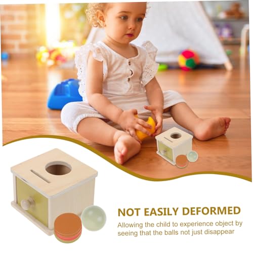 HEALSOPTHY Montessori Holzspielzeug und Ballwurfbox für Kleinkinder Motorisches Lernspielzeug zur Hand Auge Koordination Stabile Holzkiste für Vorschule Pädagogisch und Kreativ HEALSOPTHY Montessori Holzspielzeug und Ballwurfbox für Kleinkinder Motorisches Lernspielzeug zur Hand Auge Koordination Stabile Holzkiste für Vorschule Pädagogisch und Kreativ von HEALSOPTHY
