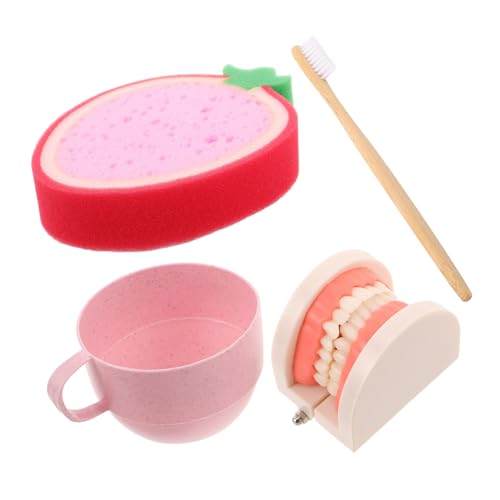 HEALSOPTHY Montessori Zahnarztspielzeug Set mit Langlebigen Kindersicheren Materialien Pädagogisches Lernset für Frühe Zahnpflege und Zähneputzen für Mädchen zur Spielerischen Zahn und HEALSOPTHY Montessori Zahnarztspielzeug Set mit Langlebigen Kindersicheren Materialien Pädagogisches Lernset für Frühe Zahnpflege und Zähneputzen für Mädchen zur Spielerischen Zahn und von HEALSOPTHY