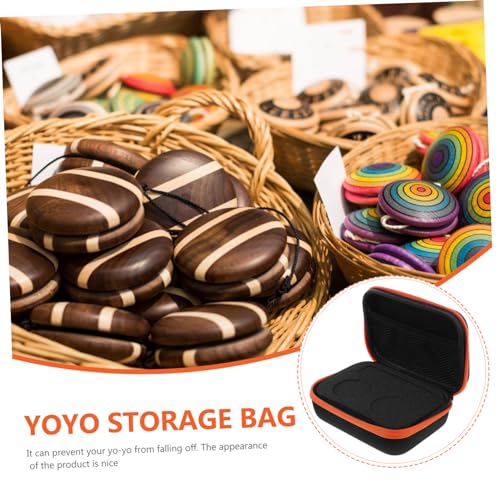 HEALSOPTHY Multifunktionale Yoyo Aufbewahrungstasche Leichte Tragetasche für Yoyo Ball Storage Case für Zubehör Tragbar und Kompakt Orange HEALSOPTHY Multifunktionale Yoyo Aufbewahrungstasche Leichte Tragetasche für Yoyo Ball Storage Case für Zubehör Tragbar und Kompakt Orange von HEALSOPTHY