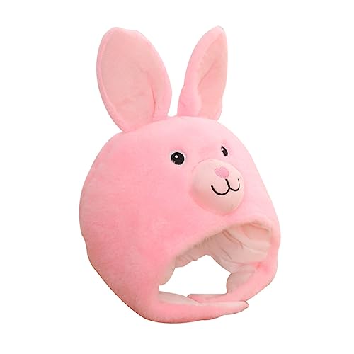 HEALSOPTHY Niedlicher Hasenohren Hut aus Weichem Plüsch Festliches Party Accessoire für Fasching und Osterkostüm Komfortabel Hautfreundlich und Sicher Sitzend von HEALSOPTHY