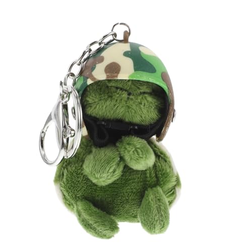 HEALSOPTHY Niedlicher Schlüsselanhänger Schildkröte mit Helm Plüsch Anhänger für Tasche Gefüllte Schildkrötenpuppe Handliche Dekoration für Schlüssel und Rucksack Leicht und Praktisch HEALSOPTHY Niedlicher Schlüsselanhänger Schildkröte mit Helm Plüsch Anhänger für Tasche Gefüllte Schildkrötenpuppe Handliche Dekoration für Schlüssel und Rucksack Leicht und Praktisch von HEALSOPTHY