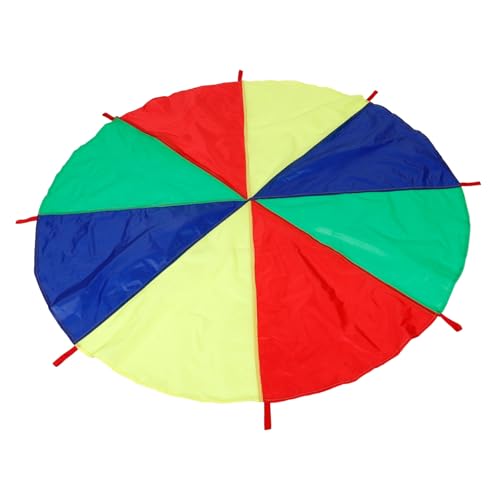 HEALSOPTHY Outdoor Regenbogen Fallschirm mit Griffen Buntes Kooperationsspiel für Fördert Motorik Koordination und Gruppenspiel im Freien Vielseitiges Spielgerät für Kindergarten und Familie HEALSOPTHY Outdoor Regenbogen Fallschirm mit Griffen Buntes Kooperationsspiel für Fördert Motorik Koordination und Gruppenspiel im Freien Vielseitiges Spielgerät für Kindergarten und Familie von HEALSOPTHY