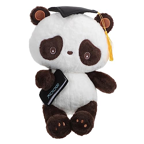 HEALSOPTHY Panda-Puppe Tragen Ausgestopft Gefüllte Puppe Panda- Festivalgeschenk Kissenpuppe Gefüllter Panda Kuscheltier Panda-verzierung Plüsch von HEALSOPTHY
