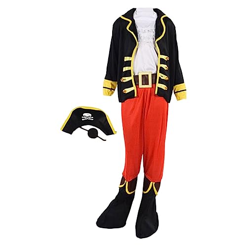 HEALSOPTHY Piratenkostüm für Unisex Piraten Outfit für Karneval Halloween und Piratenpartys Xl für Fotos und Maskeraden von HEALSOPTHY
