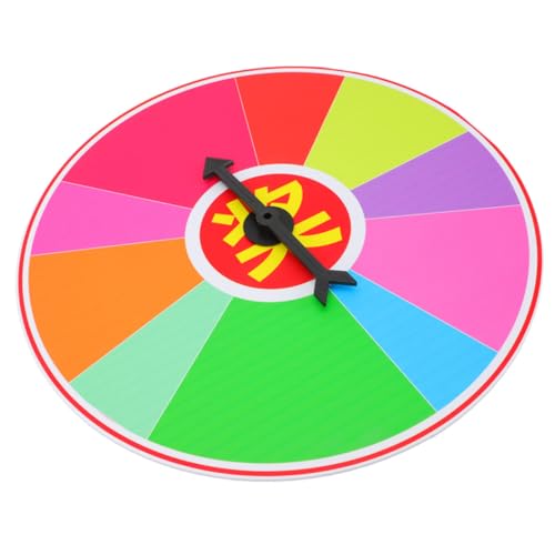HEALSOPTHY -Plattenspieler Radpreis Verlosen Familienfeierspiele Spaß Party Rad Spiel Ziehspiel Hängender Plattenspieler Spiel Wendeplatte Wandspiel-Plattenspieler Schaum Colorful HEALSOPTHY -Plattenspieler Radpreis Verlosen Familienfeierspiele Spaß Party Rad Spiel Ziehspiel Hängender Plattenspieler Spiel Wendeplatte Wandspiel-Plattenspieler Schaum Colorful von HEALSOPTHY
