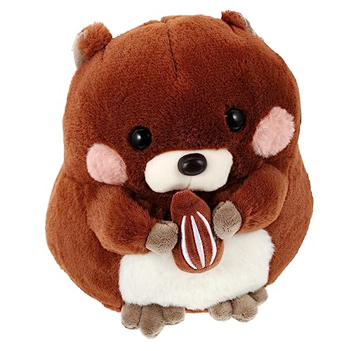 HEALSOPTHY Plüsch Bobac Puppe Niedliches Groundhog Stofftier Kuscheltier Plüschtier Dekoration von HEALSOPTHY