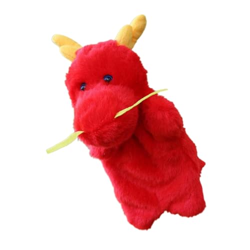 HEALSOPTHY Plüsch Handpuppe Drache Rot Interaktives Geschichtenerzählen für Rollenspiel Handpuppe für Zuhause Kindergarten und Schule für Kreative Spielstunden HEALSOPTHY Plüsch Handpuppe Drache Rot Interaktives Geschichtenerzählen für Rollenspiel Handpuppe für Zuhause Kindergarten und Schule für Kreative Spielstunden von HEALSOPTHY