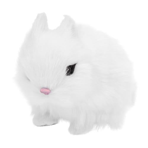 HEALSOPTHY Plüsch Hase Figur Weiß Realistische Kaninchen Deko für Tisch und Kinderzimmer Weiches Kuscheltier mit Hochwertiger Verarbeitung Langlebig und Kindgerecht Dekoratives Hasen HEALSOPTHY Plüsch Hase Figur Weiß Realistische Kaninchen Deko für Tisch und Kinderzimmer Weiches Kuscheltier mit Hochwertiger Verarbeitung Langlebig und Kindgerecht Dekoratives Hasen von HEALSOPTHY