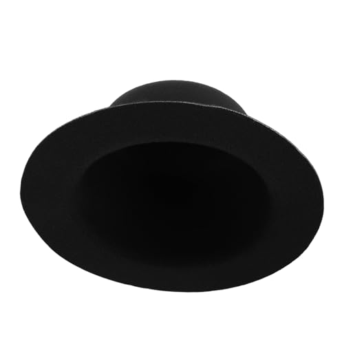 HEALSOPTHY Plüsch Mini Lolita Hut Schwarz Handgefertigt Weicher Fascinator für Puppen DIY Basteln Modische Miniatur Kopfbedeckung Elegant und Zeitlos HEALSOPTHY Plüsch Mini Lolita Hut Schwarz Handgefertigt Weicher Fascinator für Puppen DIY Basteln Modische Miniatur Kopfbedeckung Elegant und Zeitlos von HEALSOPTHY