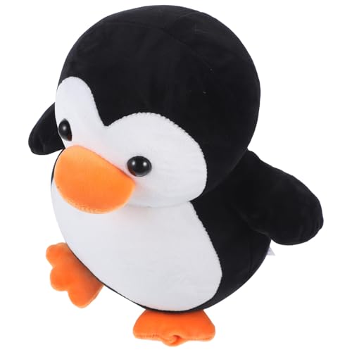 HEALSOPTHY Plüsch Pinguin Kuscheltier Weiches Cartoon Tier Stofftier Flauschiges Riesiges Kuscheltier für Schlafzimmer Sofa und Auto Niedliches Schmusetier als Dekoration und Schlafhilfe von HEALSOPTHY