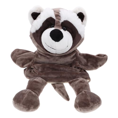 HEALSOPTHY Plüsch Waschbär Handpuppe Interaktives Geschichtenerzählen für Kuscheltier mit Realistischer für Jungen und Mädchen HEALSOPTHY Plüsch Waschbär Handpuppe Interaktives Geschichtenerzählen für Kuscheltier mit Realistischer für Jungen und Mädchen von HEALSOPTHY
