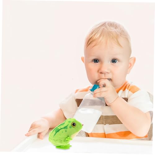 HEALSOPTHY Plüschfrosch Aufziehspielzeug Kuscheltier Jahre Kopf Springendes Tier Fördert Motorik Lernspielzeug für Junge Mädchen Jungen Mädchen HEALSOPTHY Plüschfrosch Aufziehspielzeug Kuscheltier Jahre Kopf Springendes Tier Fördert Motorik Lernspielzeug für Junge Mädchen Jungen Mädchen von HEALSOPTHY