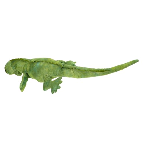 HEALSOPTHY Plüschtier Chamäleon Kuscheltier Realistisches Großes Echsenstofftier Weiches Niedliches Reptilspielzeug für Dekoratives Handliches Kuscheltier für Zuhause und Unterwegs von HEALSOPTHY