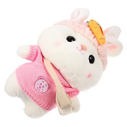 HEALSOPTHY Pullover Hase kinderspielzeug für Kid Toys spielzeuge Hasenplüschtier entzückendes Stoffkaninchen schöner Kuschelhase süßes Stofftier PP Baumwolle HEALSOPTHY Pullover Hase kinderspielzeug für Kid Toys spielzeuge Hasenplüschtier entzückendes Stoffkaninchen schöner Kuschelhase süßes Stofftier PP Baumwolle von HEALSOPTHY