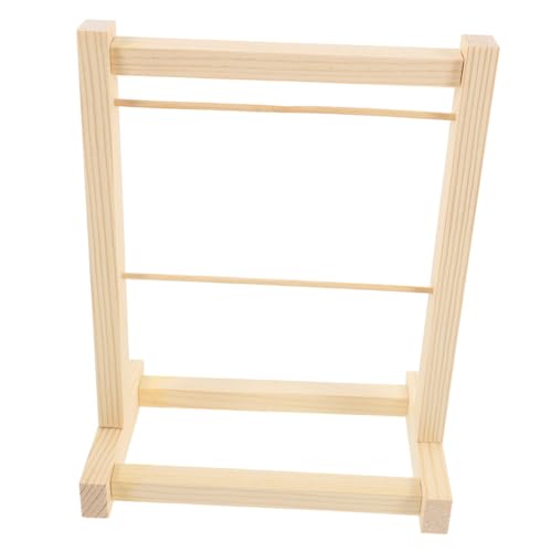 HEALSOPTHY Puppen-kleiderständer, Kleiderbügel, Mini-kleiderbügel, Miniatur-Modell, Spielzeug, Holz, Puppengarderobe, Zubehör, Puppenhaus-möbelzubehör HEALSOPTHY Puppen-kleiderständer, Kleiderbügel, Mini-kleiderbügel, Miniatur-Modell, Spielzeug, Holz, Puppengarderobe, Zubehör, Puppenhaus-möbelzubehör von HEALSOPTHY