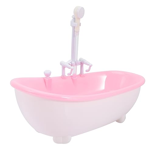 HEALSOPTHY Puppenbadewanne mit Sprühgerät für Fördert Kreativität und Praktische Fähigkeiten für Jungen und Sorgt für Badespaß und Fantasieentwicklung von HEALSOPTHY