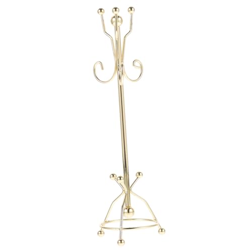 HEALSOPTHY Puppengarderobe Kleiderbügel Für Puppen Kleiderständer Für Puppen Puppenaufhänger Und Gestell Puppen Aufhänger Mini-möbel-puppenhaus-versorgung Mini-möbelspielzeug Metall Golden HEALSOPTHY Puppengarderobe Kleiderbügel Für Puppen Kleiderständer Für Puppen Puppenaufhänger Und Gestell Puppen Aufhänger Mini-möbel-puppenhaus-versorgung Mini-möbelspielzeug Metall Golden von HEALSOPTHY