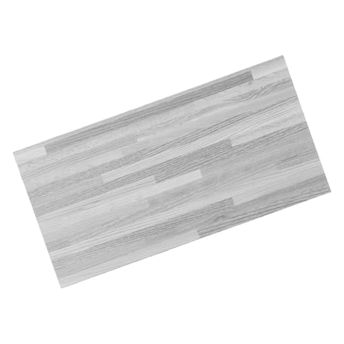 HEALSOPTHY Puppenhaus Bodenbelag PVC Holzoptik Miniaturbodenplatte DIY Realistischer Puppenhausboden für Miniatur Szenen und Modellbau von HEALSOPTHY