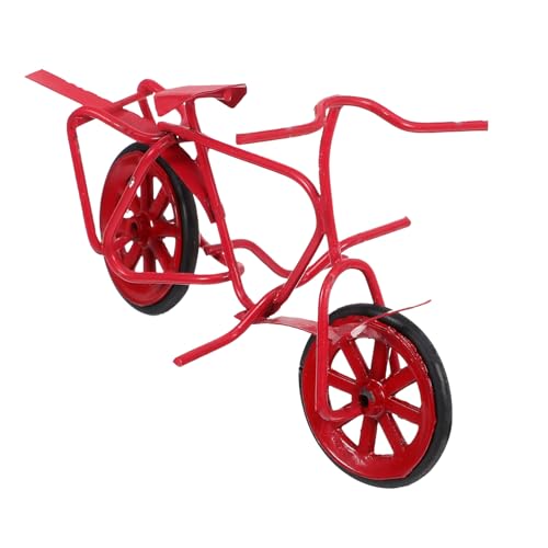 HEALSOPTHY Puppenhaus Fahrrad Miniatur Tür Blume Bausätze Retro Bausatz deko Mini-Fahrradmodell Fahrradsimulationsmodell kleine Fahrradverzierung Desktop-simuliertes Fahrradmodell Eisen rot HEALSOPTHY Puppenhaus Fahrrad Miniatur Tür Blume Bausätze Retro Bausatz deko Mini-Fahrradmodell Fahrradsimulationsmodell kleine Fahrradverzierung Desktop-simuliertes Fahrradmodell Eisen rot von HEALSOPTHY
