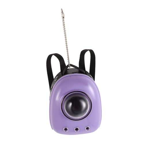 HEALSOPTHY Puppenhaus Miniatur Katzen Rucksack Tragbarer Katzen mit Zubehör Interaktive Spielszene für Sammler und Detailgetreu Gestaltet von HEALSOPTHY