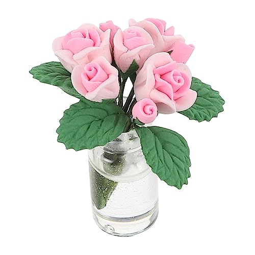 HEALSOPTHY Puppenhaus Rosen Mini Dollhouse eingetopft Blumenverzierungen Rosendekor Ornament miniaturfiguren miniaturen Figuren Miniatures Mini-Rosentopfpflanze Mini-Pflanzenmodell Harz Rosa HEALSOPTHY Puppenhaus Rosen Mini Dollhouse eingetopft Blumenverzierungen Rosendekor Ornament miniaturfiguren miniaturen Figuren Miniatures Mini-Rosentopfpflanze Mini-Pflanzenmodell Harz Rosa von HEALSOPTHY