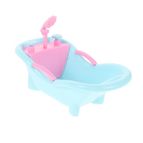 HEALSOPTHY Puppenhaus-badezimmermöbel, Miniatur-Puppen-badezimmerspielzeug, Badewanne Für Puppen, Kleine Puppenbadewanne, Mini-badewanne, Badewannenspielzeug, Badewannenspielzeug HEALSOPTHY Puppenhaus-badezimmermöbel, Miniatur-Puppen-badezimmerspielzeug, Badewanne Für Puppen, Kleine Puppenbadewanne, Mini-badewanne, Badewannenspielzeug, Badewannenspielzeug von HEALSOPTHY