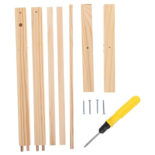 HEALSOPTHY Puppenkleiderbügel aus Holz Kleiderständer für Puppenbekleidung Praktischer Organizer für Puppenkleider für Kinderzimmer und Puppenspielzeug HEALSOPTHY Puppenkleiderbügel aus Holz Kleiderständer für Puppenbekleidung Praktischer Organizer für Puppenkleider für Kinderzimmer und Puppenspielzeug von HEALSOPTHY