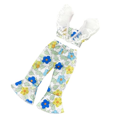 HEALSOPTHY Puppenkleidung Prinzessin Zubehör Kleidung Für Puppe Outfit Für Puppe Exquisite Puppen-Outfits Urlaubspuppen-Outfits Stoff von HEALSOPTHY