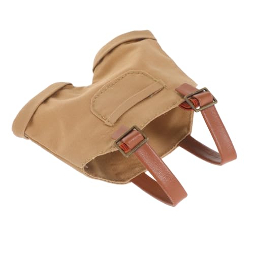 HEALSOPTHY Weicher Baumwoll-bären-puppenoverall - Stylische Jeans-hosenträger - Plüsch-ankleidespielzeug von HEALSOPTHY