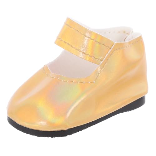 HEALSOPTHY Puppenschuhe Mädchen Miniatur Zubehör Doll Dress Up Schuhe Passend für Puppen Langlebig Sicherer Sitz für Verkleidungsspiele von HEALSOPTHY
