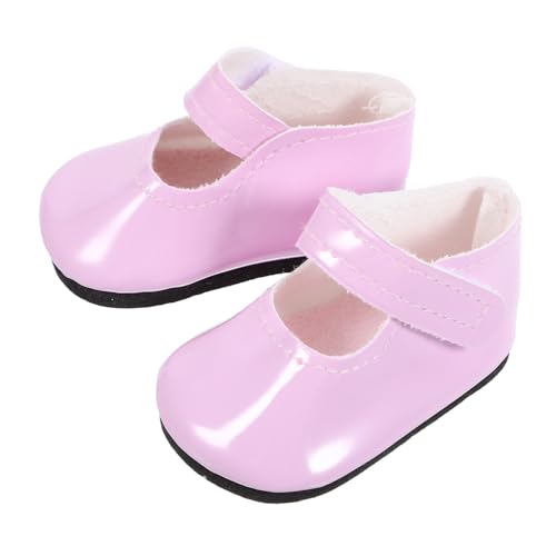 HEALSOPTHY Puppenschuhe für Mädchen Pu Leder Kleines Modische Dekorative Schuhe für Puppen Miniatur Haus Dekoration als Accessoire für Puppenkleidung HEALSOPTHY Puppenschuhe für Mädchen Pu Leder Kleines Modische Dekorative Schuhe für Puppen Miniatur Haus Dekoration als Accessoire für Puppenkleidung von HEALSOPTHY