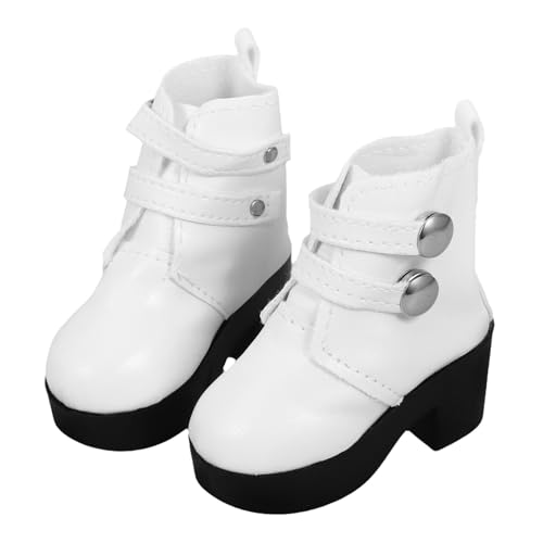 HEALSOPTHY Puppenstiefel Hochhackige PU Schuhe Modische Doll Fashion Boots Zubehör für Puppenkleidung HEALSOPTHY Puppenstiefel Hochhackige PU Schuhe Modische Doll Fashion Boots Zubehör für Puppenkleidung von HEALSOPTHY