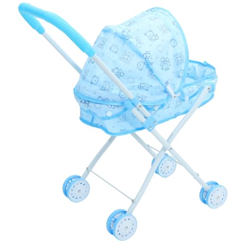 HEALSOPTHY Puppenwagen für kinderspielzeug Kinderwagen für Rollenspiele babywagen für Puppen Toys Toy car Mikro-Layout-Ornament Mini-Hauskinderwagen Eisenrahmen Sky-Blue HEALSOPTHY Puppenwagen für kinderspielzeug Kinderwagen für Rollenspiele babywagen für Puppen Toys Toy car Mikro-Layout-Ornament Mini-Hauskinderwagen Eisenrahmen Sky-Blue von HEALSOPTHY