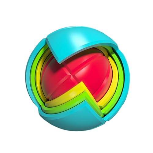 HEALSOPTHY Puzzle Ball Lernspielzeug Regenbogen Labyrinth Kugel Sensorisches DIY zur Frühkindlichen und Gehirnentwicklung für Jungen und Mädchen HEALSOPTHY Puzzle Ball Lernspielzeug Regenbogen Labyrinth Kugel Sensorisches DIY zur Frühkindlichen und Gehirnentwicklung für Jungen und Mädchen von HEALSOPTHY