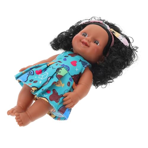 HEALSOPTHY Realistische Babypuppe Vinyl Simulation Puppe mit Beweglichen und Kopf Weiche für Kleinkinder Lebensnahe Spielpuppe für Mädchen Vielseitiges Babyspielzeug Zufällige Farbe von HEALSOPTHY