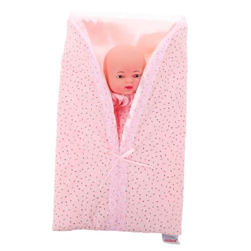HEALSOPTHY Realistische Newborn Puppe mit Weichem Plüsch Handpuppe und Tierfiguren Beruhlich und Pädagogisch für Neugeborene und Kleinkinder Inklusive Fingerpuppen für Sensorische von HEALSOPTHY