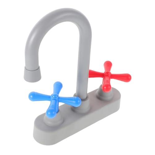 HEALSOPTHY Realistischer Wasserhahn Kunststoff Küchen Wasserhahn Zubehör für Rollenspiele Leicht Sicher Kreativitätsfördernd für Waschbecken und Spüle Spiel HEALSOPTHY Realistischer Wasserhahn Kunststoff Küchen Wasserhahn Zubehör für Rollenspiele Leicht Sicher Kreativitätsfördernd für Waschbecken und Spüle Spiel von HEALSOPTHY