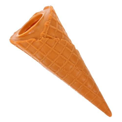 HEALSOPTHY Realistisches Eistüten Modell Dekoration Fotografie Requisite Künstliche Eiswaffel Display Figur Vielseitig Einsetzbar für Laden Büro Zuhause von HEALSOPTHY