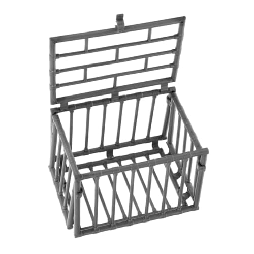 HEALSOPTHY Realistisches Farmzaun Modell Mini Käfig aus Kreativer Dekorativer Mini Käfig für Kleine Haustiere Detailgetreues Kleines Tierkäfig Modell Einfach Montierbar für Modellliebhaber HEALSOPTHY Realistisches Farmzaun Modell Mini Käfig aus Kreativer Dekorativer Mini Käfig für Kleine Haustiere Detailgetreues Kleines Tierkäfig Modell Einfach Montierbar für Modellliebhaber von HEALSOPTHY