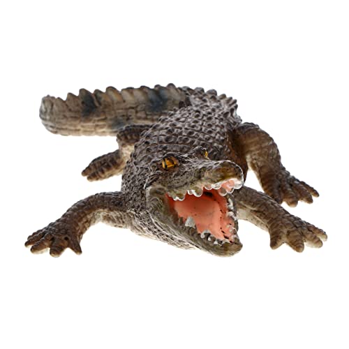 HEALSOPTHY Realistisches Krokodil Modellspielzeug Miniatur Wildtierfigur mit Detailreicher Oberfläche Pädagogisches Lernspielzeug für Sichere Verarbeitung Dekorations und Lernobjekt HEALSOPTHY Realistisches Krokodil Modellspielzeug Miniatur Wildtierfigur mit Detailreicher Oberfläche Pädagogisches Lernspielzeug für Sichere Verarbeitung Dekorations und Lernobjekt von HEALSOPTHY