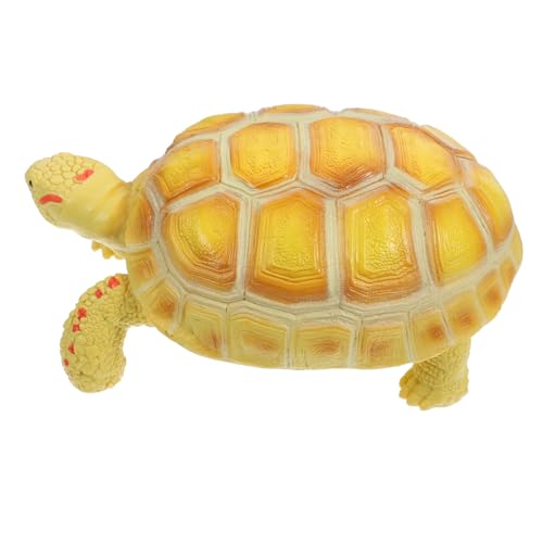 HEALSOPTHY Realistisches Kunststoff Schildkrötenmodell Land Schildkröte Lernspielzeug Tierspielfigur Pädagogisch Farbenfroh Langlebig für Tiererkennung und Sammlungen von HEALSOPTHY