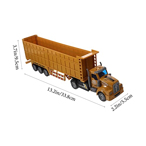 HEALSOPTHY Realistisches LKW Modell Rückziehfunktion Robustes Auto Baufahrzeug Dekorative LKW Figur für Jungen Ab Jahren Langlebiges Fahrzeug für Sammler HEALSOPTHY Realistisches LKW Modell Rückziehfunktion Robustes Auto Baufahrzeug Dekorative LKW Figur für Jungen Ab Jahren Langlebiges Fahrzeug für Sammler von HEALSOPTHY