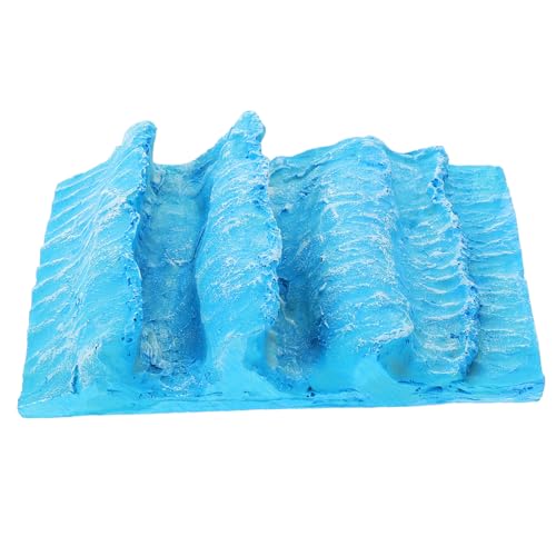 HEALSOPTHY Realistisches Ozeanwellen Modell aus Resin Detailreiche Sandtisch Dekoration Miniatur Küstenlandschaft Ornament Dekorative Wellenskulptur für Schreibtisch und HEALSOPTHY Realistisches Ozeanwellen Modell aus Resin Detailreiche Sandtisch Dekoration Miniatur Küstenlandschaft Ornament Dekorative Wellenskulptur für Schreibtisch und von HEALSOPTHY