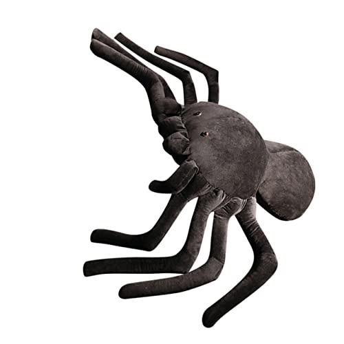 HEALSOPTHY Realistisches Plüschtier Spinne Kuschelspielzeug mit Weicher Großes Kinderstofftier als Schlaf und Dekorationsfreund für Mädchen und Babyzimmer von HEALSOPTHY