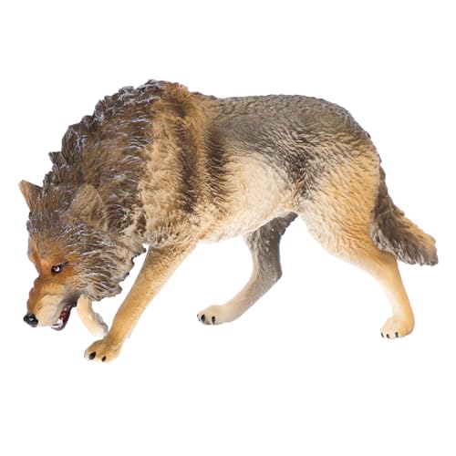 HEALSOPTHY Realistisches Wildtier Modell Wolf Figur Kleine Tierfigur aus Abs Stabile Stehende Wildtier Deko für Kinderzimmer Pädagogisches Tierornament für Mädchen und Jungen HEALSOPTHY Realistisches Wildtier Modell Wolf Figur Kleine Tierfigur aus Abs Stabile Stehende Wildtier Deko für Kinderzimmer Pädagogisches Tierornament für Mädchen und Jungen von HEALSOPTHY