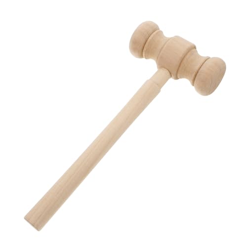 HEALSOPTHY Richterhammer aus Holz Mini Mallet für Vielseitiges Rollenspiel Zubehör Fördert Eltern Junge Mädchen Bindung für Gericht Halloween Cosplay Kreative Fantasiespiele von HEALSOPTHY