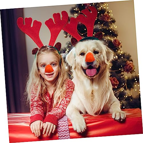 HEALSOPTHY Rote Clownsnase Kunststoff Lustiges Kostüm Accessoire für Karneval Maskerade Fasching Kindergeburtstag Party Verkleidung Zirkuskostüm Zubehör von HEALSOPTHY